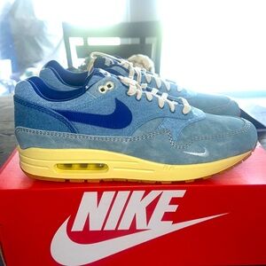 DS pair of Air Max 1 mineral slate in a size 12 Men’s.